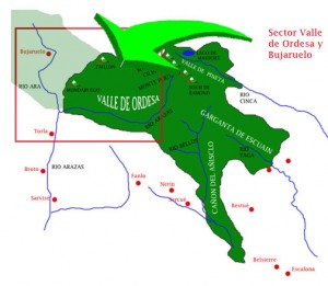 mapa valle de ordesa y bujaruelo