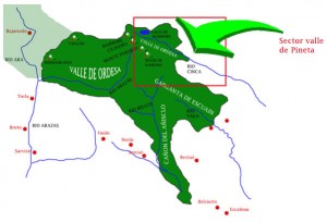 mapa valle de pineta ordesa y monte perdido